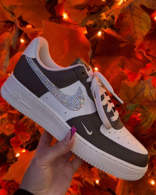 Espresso Nike Air Force 1's