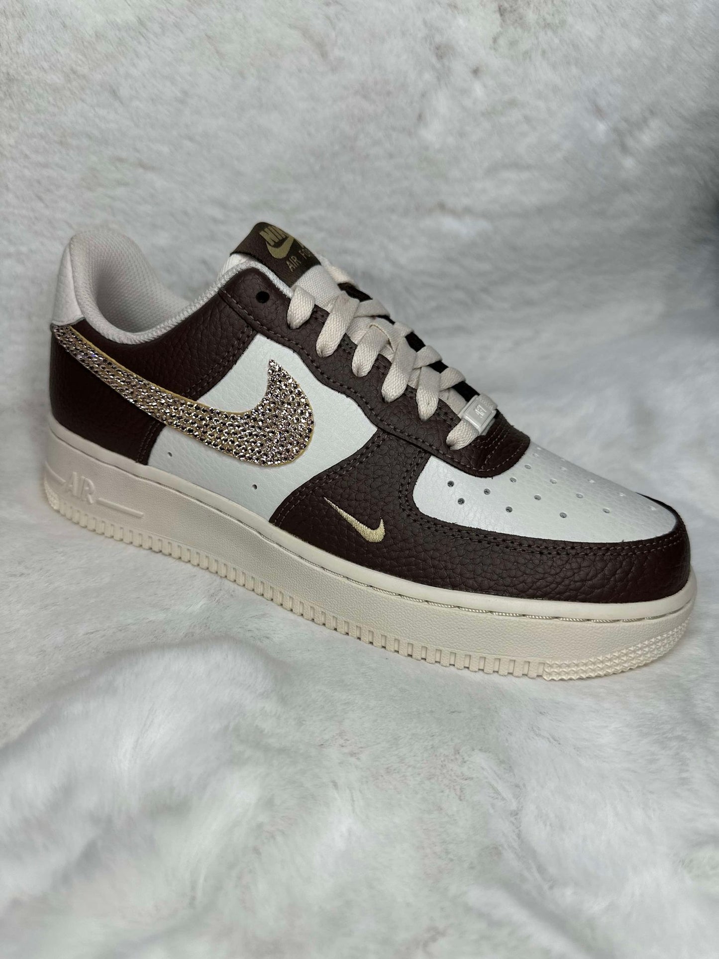 Espresso Nike Air Force 1's